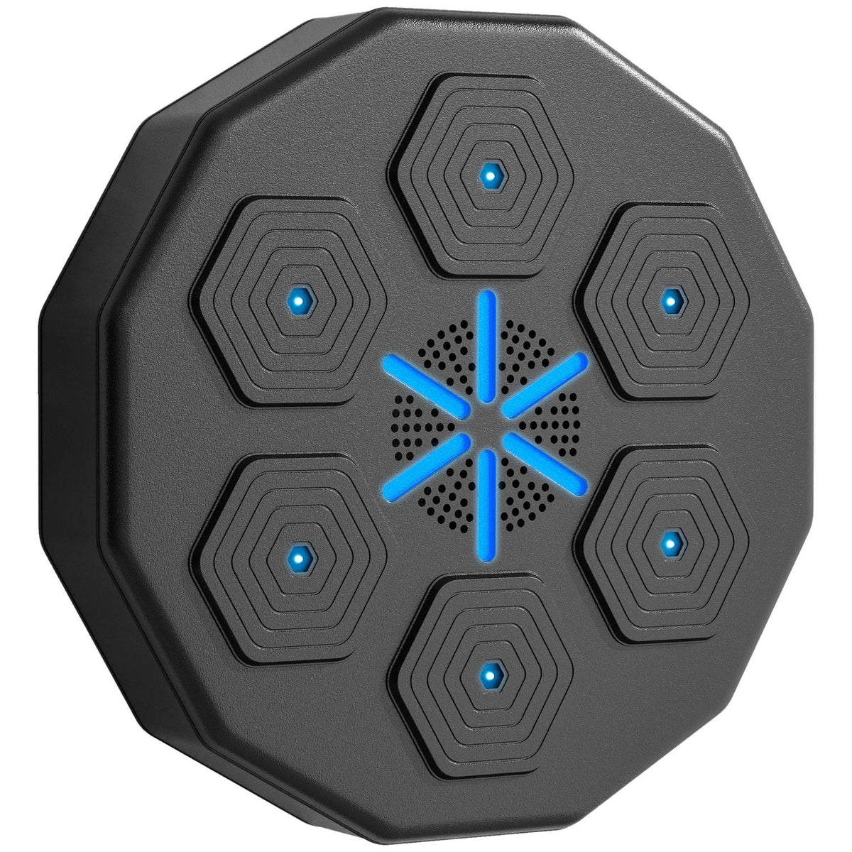 Music Boxing Machine, Electronic Bluetooth Boxing Machine with Music, LED, Wall Mounted Smart Boxing Target for Adults, Home Exercise