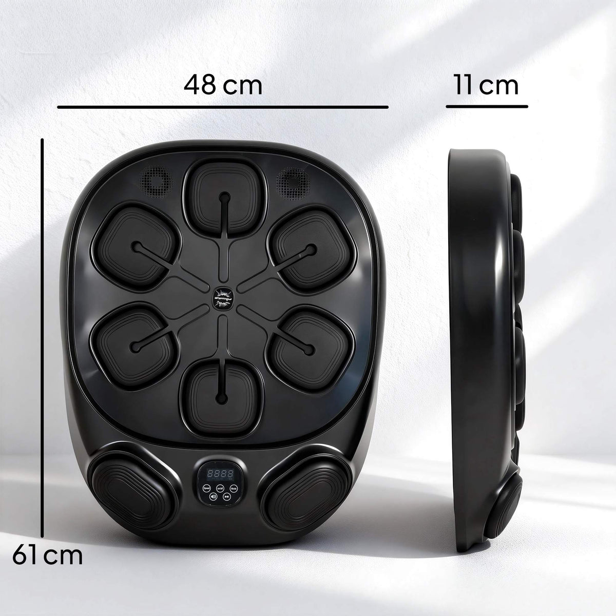 Music Boxing Machine with LED Lights & Bluetooth