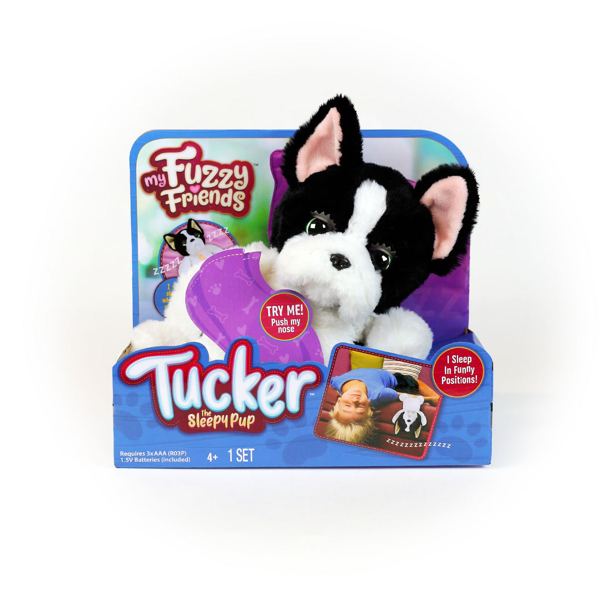 My Fuzzy Friends Tucker Sleepy Puppy