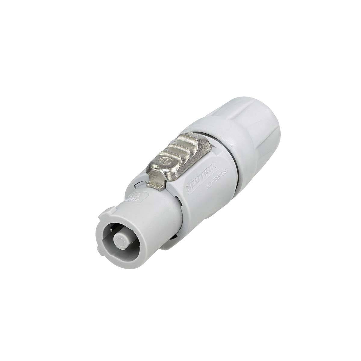 NAC3FCB Lockable cable connector, power-in, screw terminals, gray