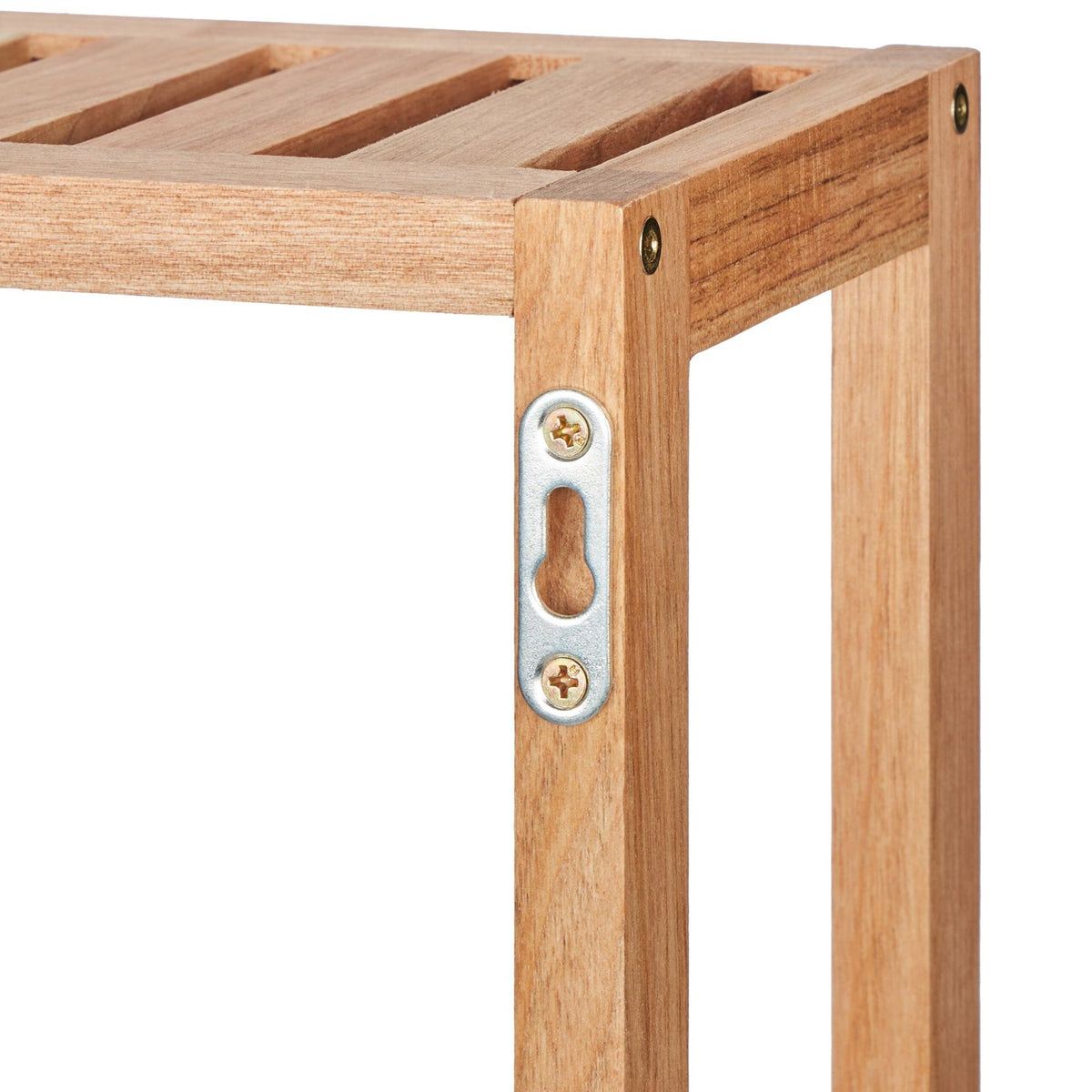 Narrow 3-Tier Wall Shelf for Bathroom or Kitchen