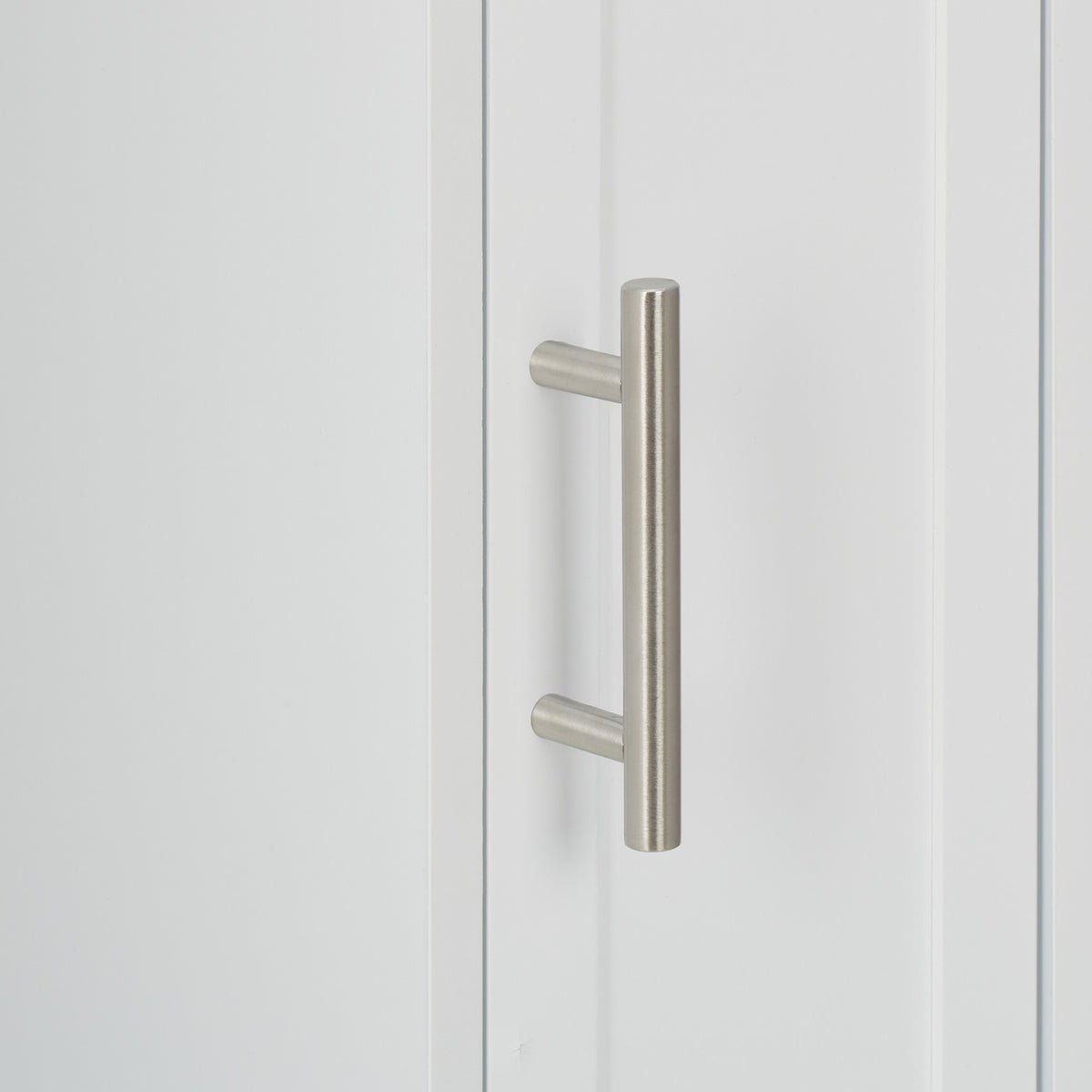 Narrow Bathroom Cabinet with Toilet Paper Holder