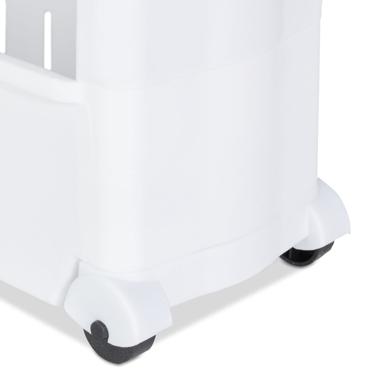 Narrow trolley with 4 shelves