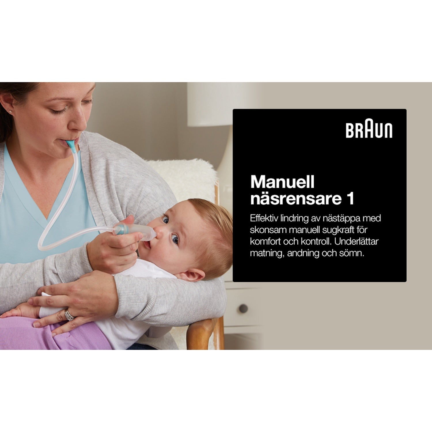Nasal aspirator, fast, simple and flexible BNA050E4