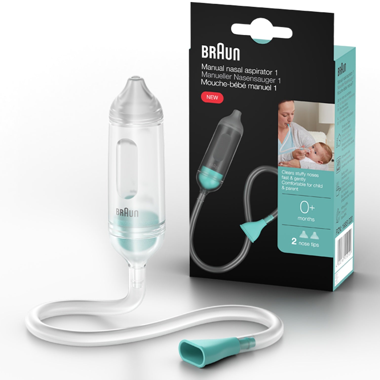 Nasal aspirator, fast, simple and flexible BNA050E4