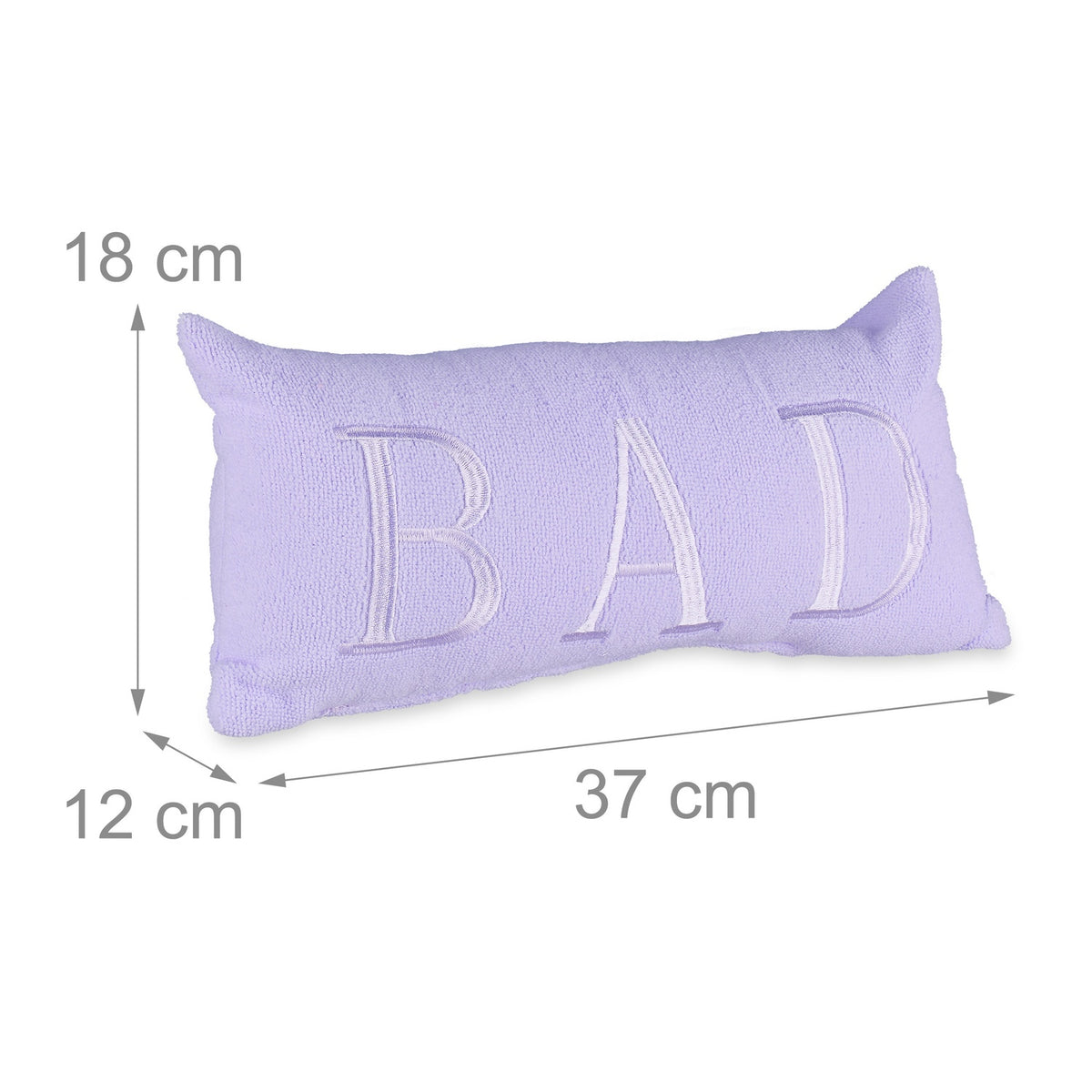 Neck pillow for the bathtub BAD purple