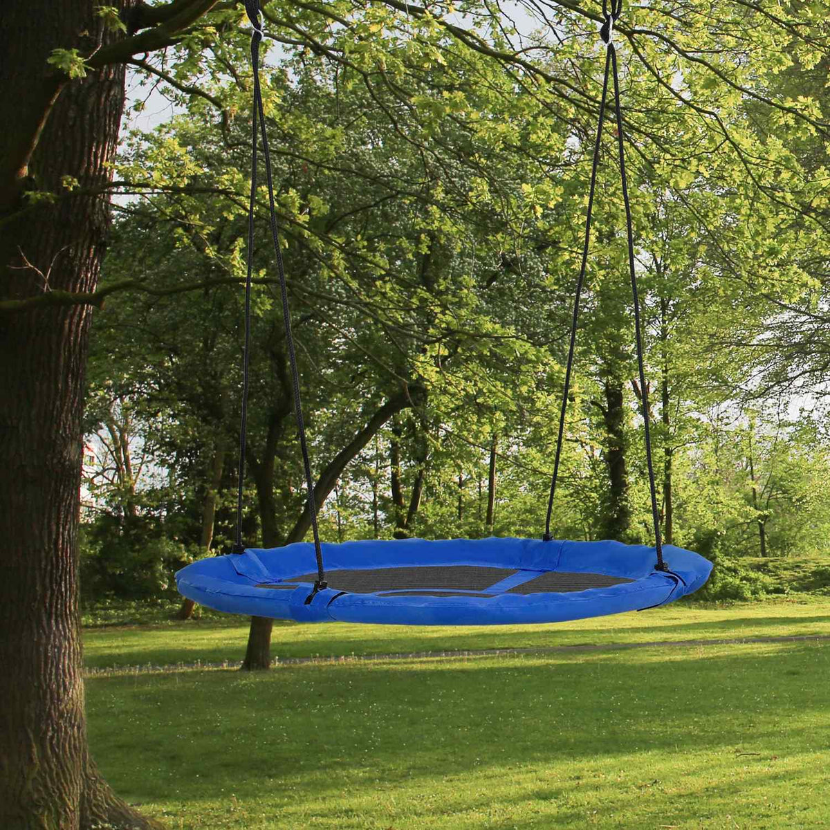 Nest Swing Ø110Cm 150Kg Adjustable Blue 3-12 Years