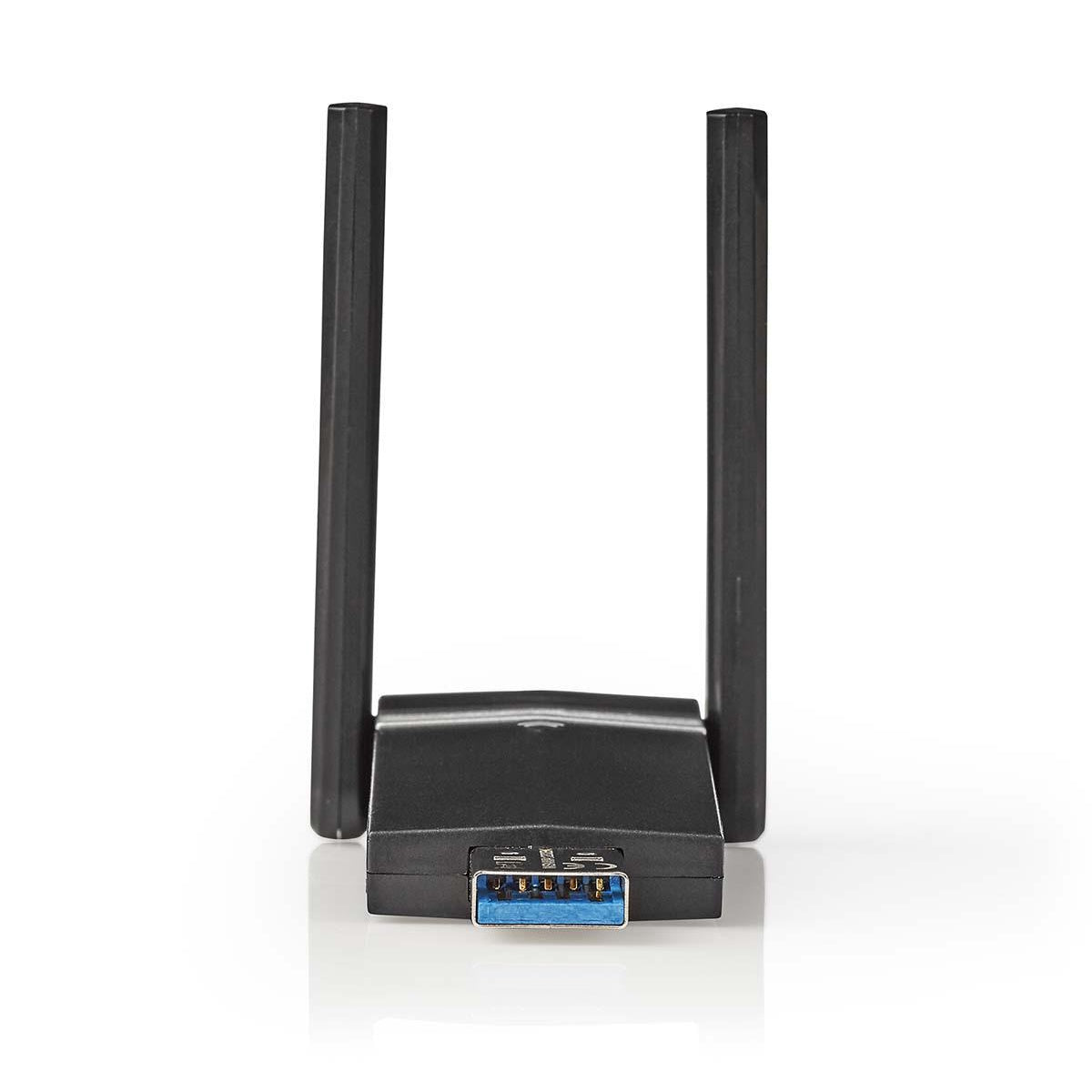 Network dongle | Wi-Fi | AC1200 | 2.4/5 GHz (Dual Band) | USB3.0 | Wi-Fi speed total: 1200 Mbps | Windows 10 / Windows 7 / Windows 8