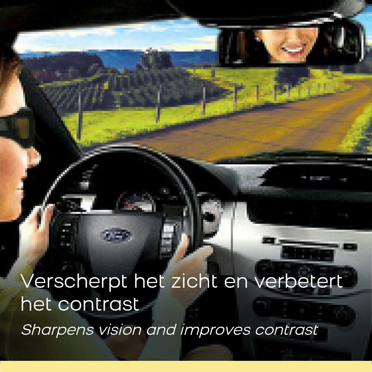 Night Vision HD Glasses - Yellow Lenses for Driving