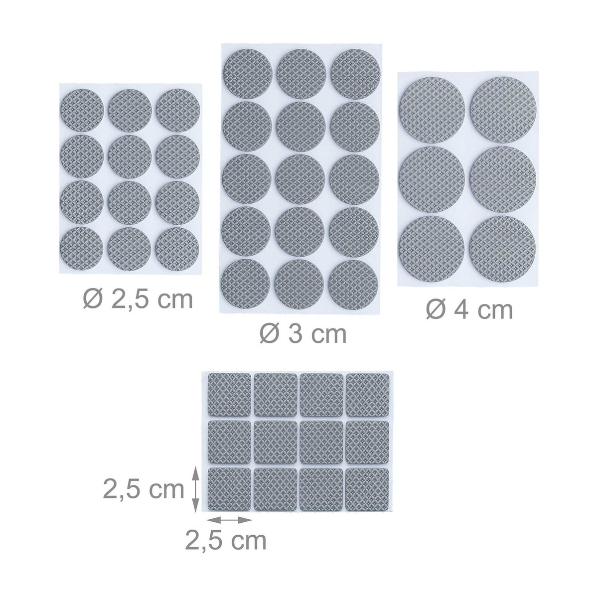 Non-slip protection for furniture 189-pack