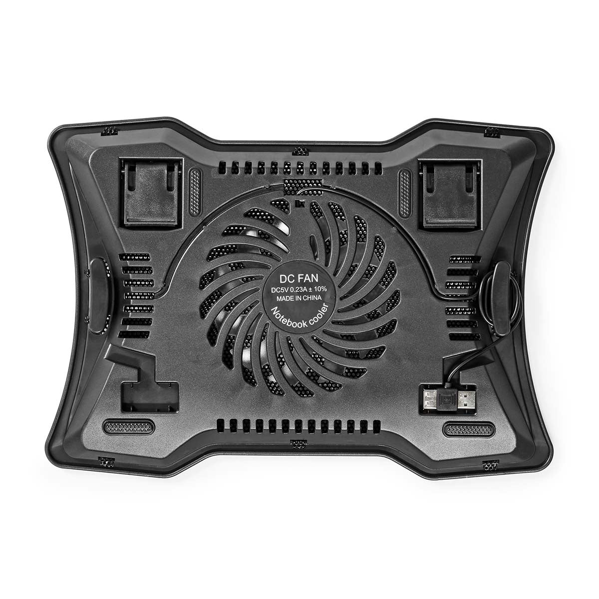 Notebook Stand | Number of fans: 1 | USB Power | Number of angles: 2 | 17 " | 1500 rpm | LED