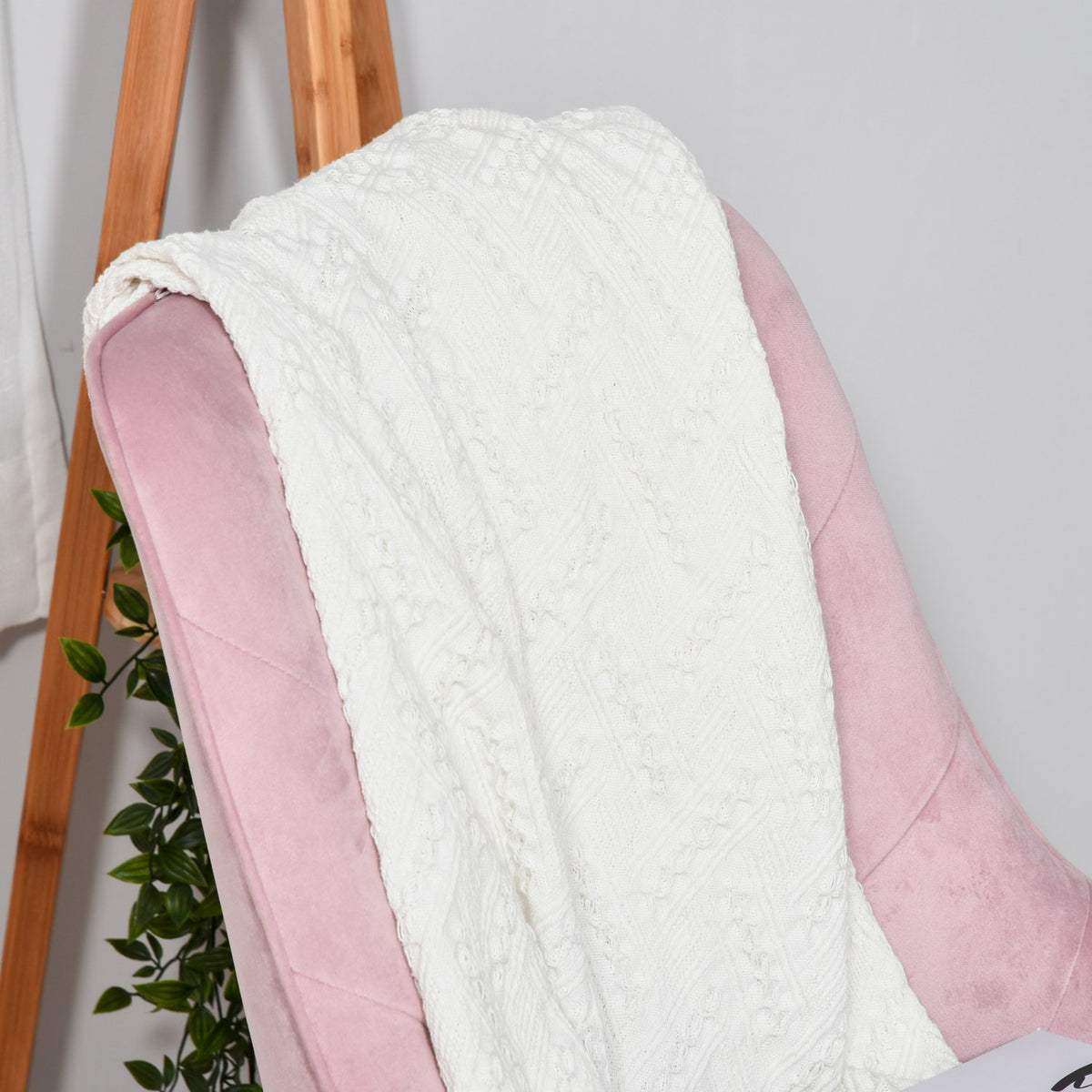 Office Chair Desk Chair In Soho Style With Rocker Function, Velvet, Pink, 57X61X86-96Cm
