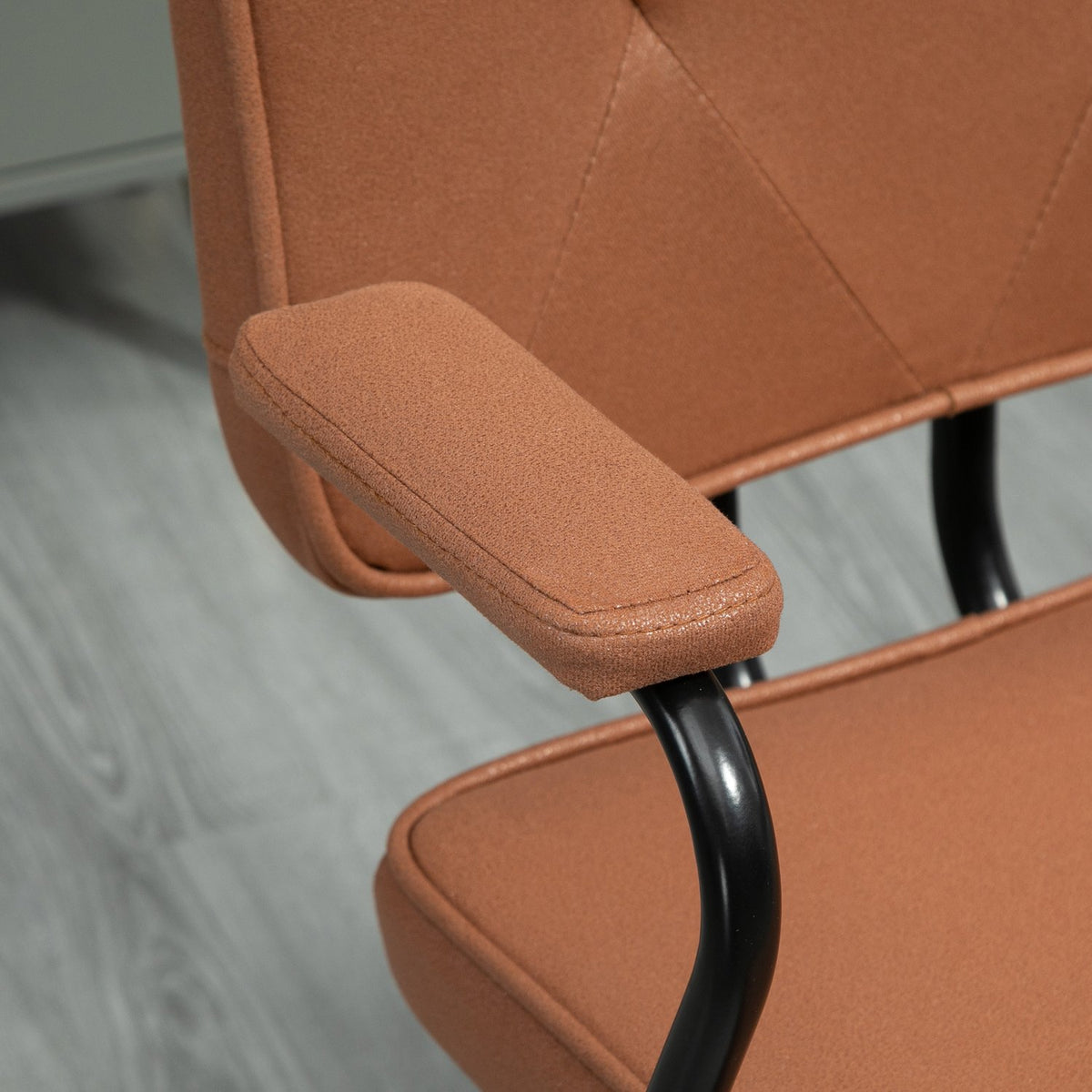 Office Chair Desk Chair With Wheels Height Adjustable With Rocker Function 360° Rotation Tiltable Foam Barun 61 X 58 X 82-91 Cm
