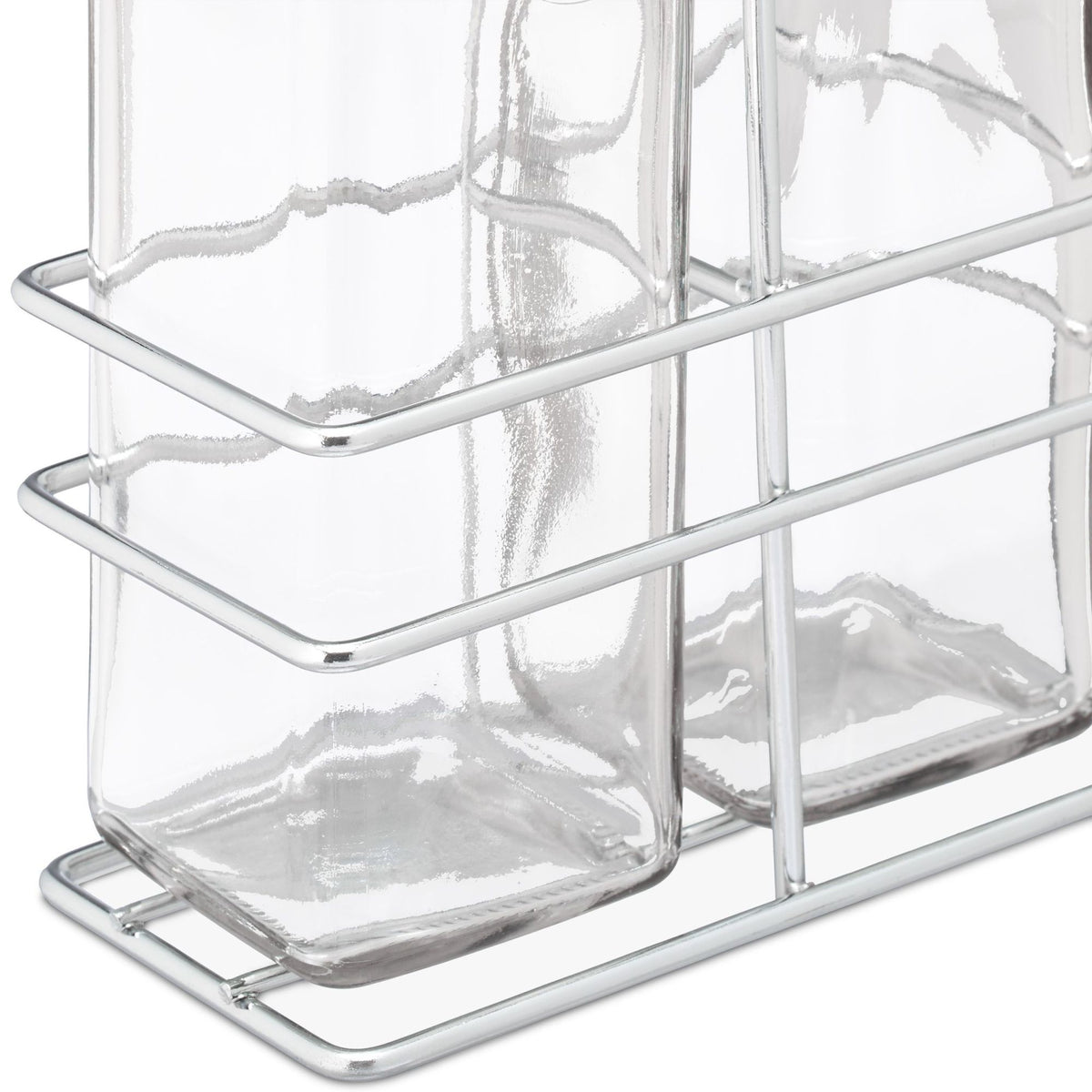 Oil and vinegar set with stand