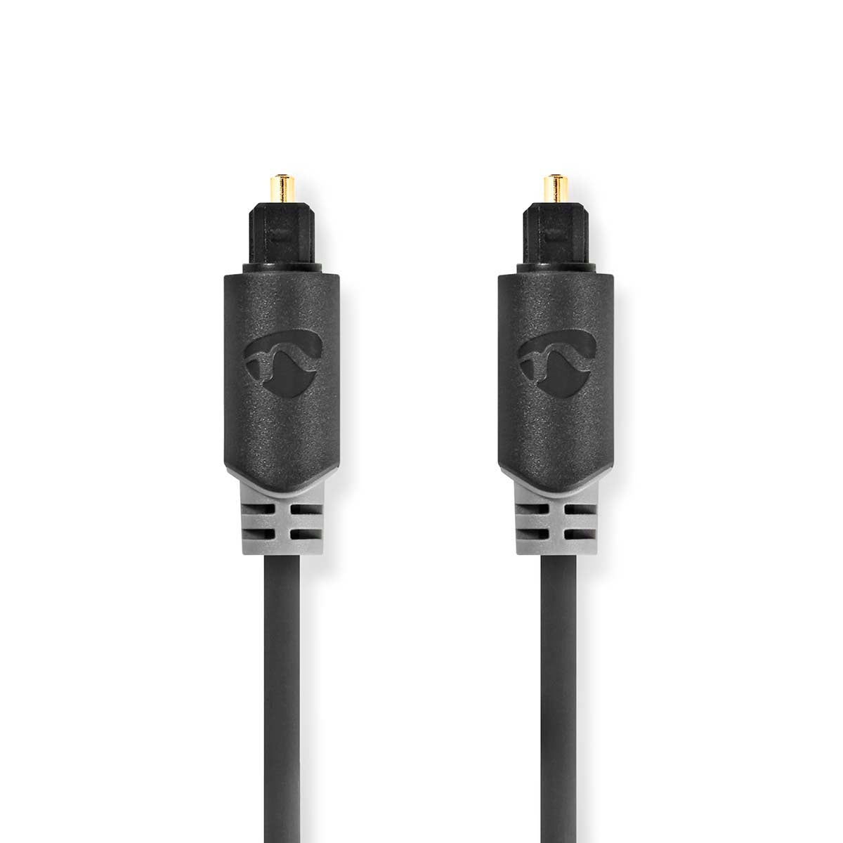 Optical audio cable | TosLink Male | TosLink Male | 1.00 m | Round | PVC | Anthracite | Box