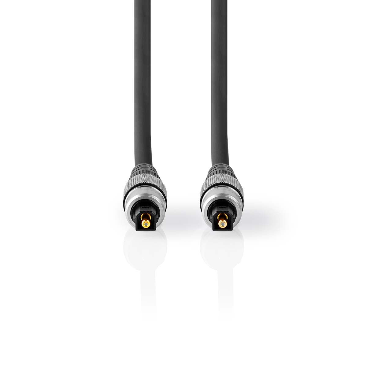 Optical audio cable | TosLink Male | TosLink Male | 1.50 m | Round | PVC | Anthracite | Box