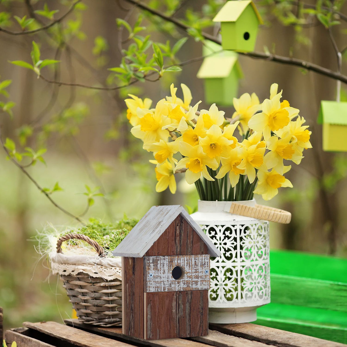 Ornamental wooden box