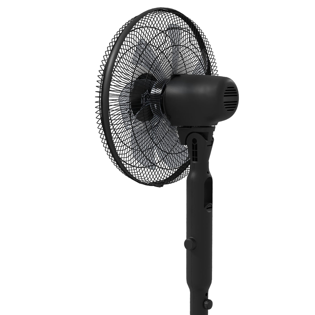 Oscillating Stand Fan with Remote, 28 Speeds, Timer