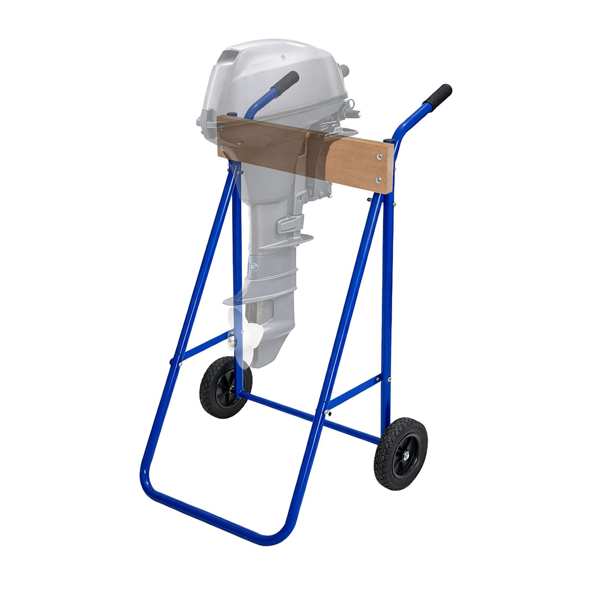 Outboard Motor Stand, Steel & Wood, 100kg Capacity