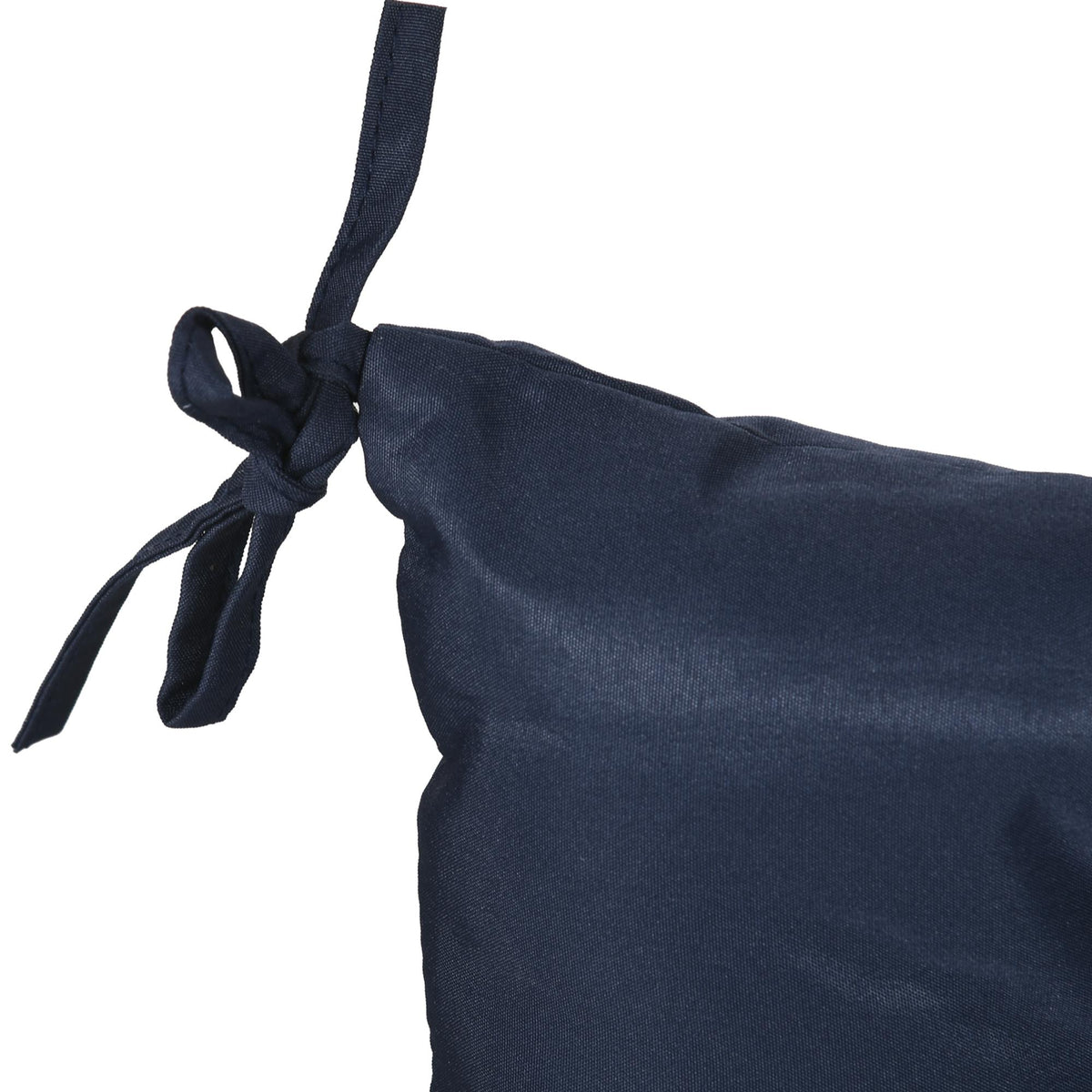 Outdoor Chair Cushions Set, 98x50 cm, Dark Blue, 8 cm Thick