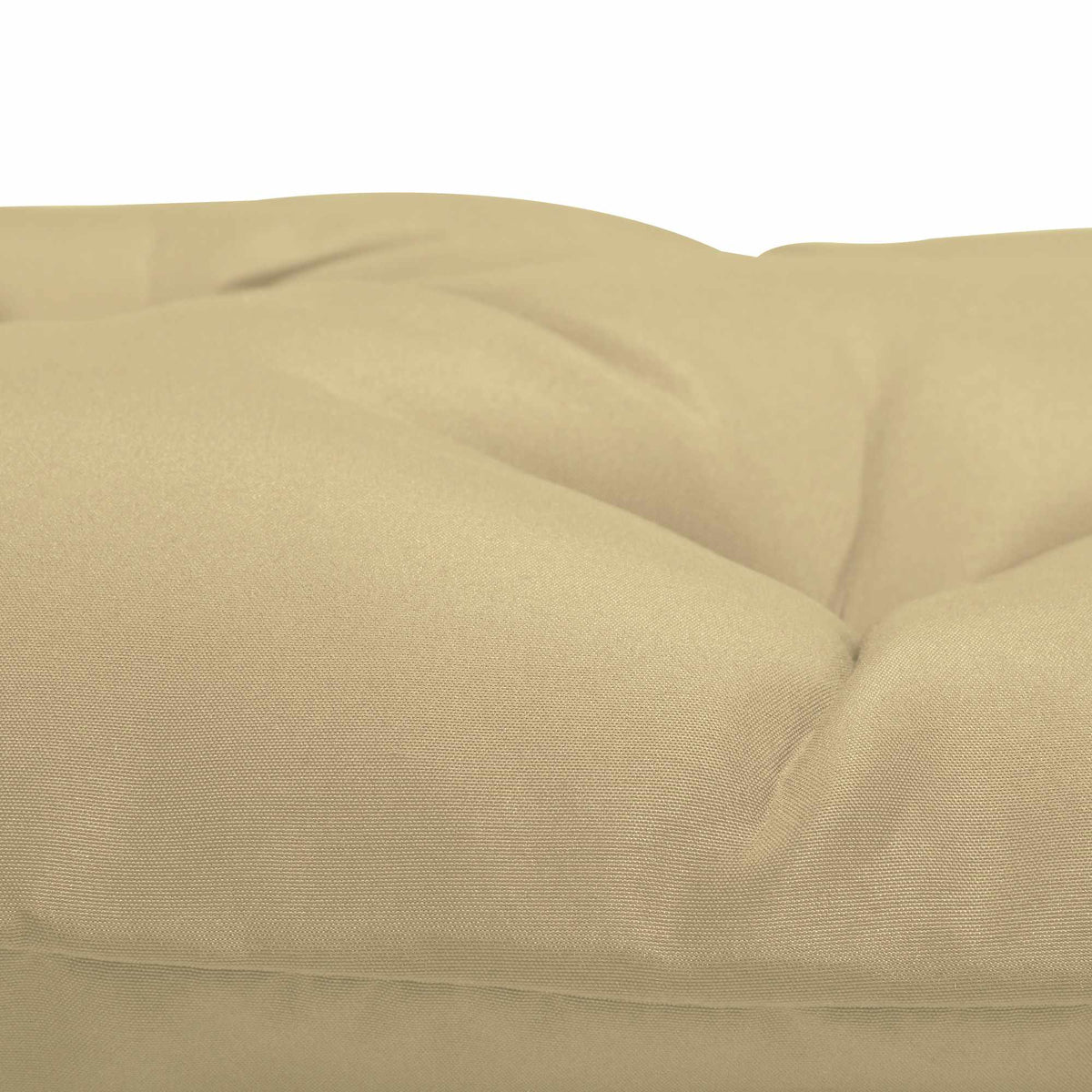 Outdoor Chair Cushions Set, 98x50 cm, Khaki, 8 cm Thick