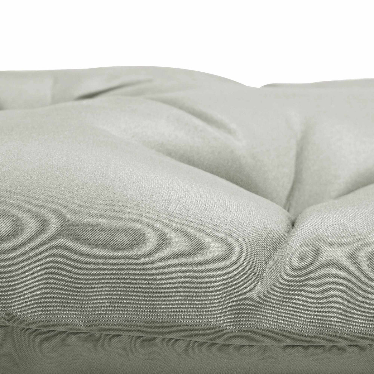 Outdoor Chair Cushions Set, 98x50 cm, Light Grey, 8 cm Thick