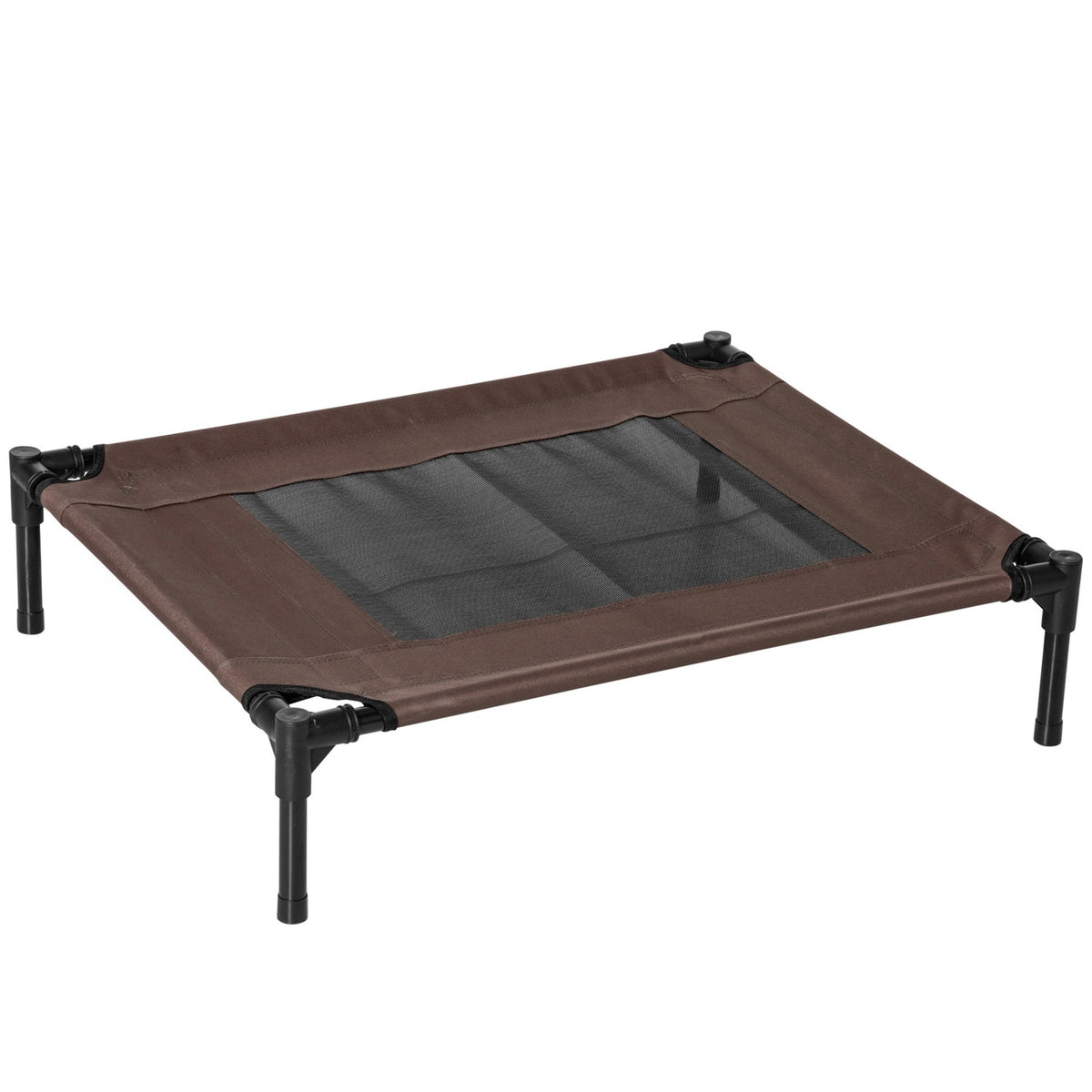 Outdoor Dog Bed Robust Dog Lounger 600D Oxford Brown 76X61X18Cm Dogs & Cats