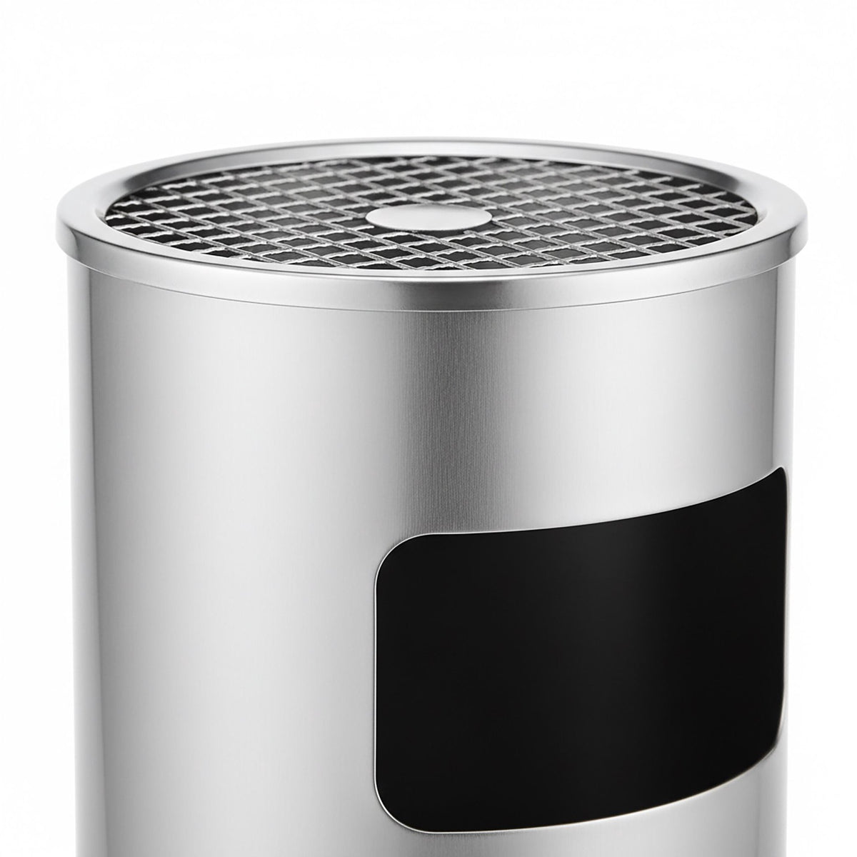 Outdoor Floor Ashtray, 30L Bin, Removable Bucket
