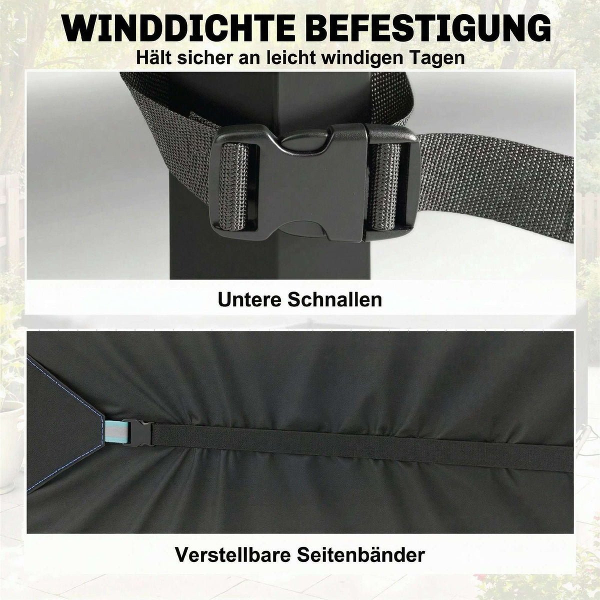 Outdoor Furniture Cover, Waterproof 420D Oxford, 180x120x74cm