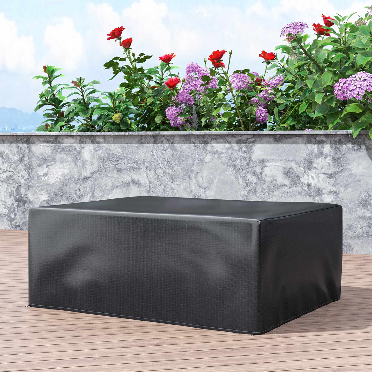Outdoor Furniture Cover, Waterproof, UV-Resistant, 235x190 cm