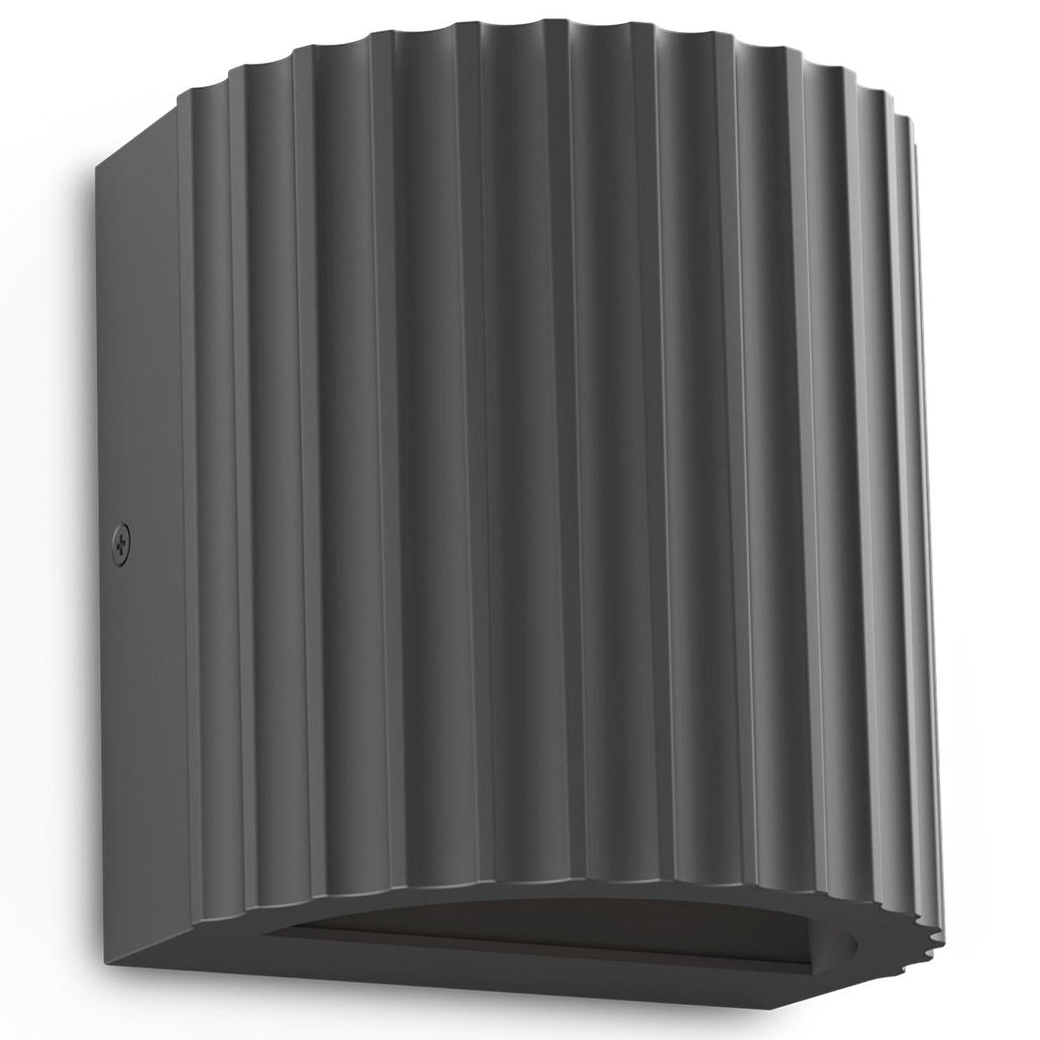Outdoor LED Wall Light, Dual Beam, Antracit, 800lm