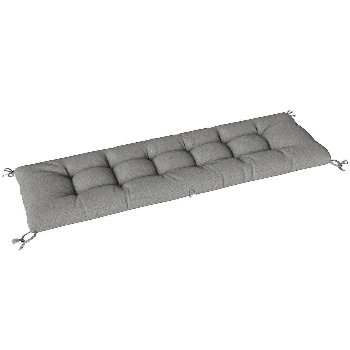 Outdoor Lounger Cushion, Removable, 198x65x13 cm, Light Grey