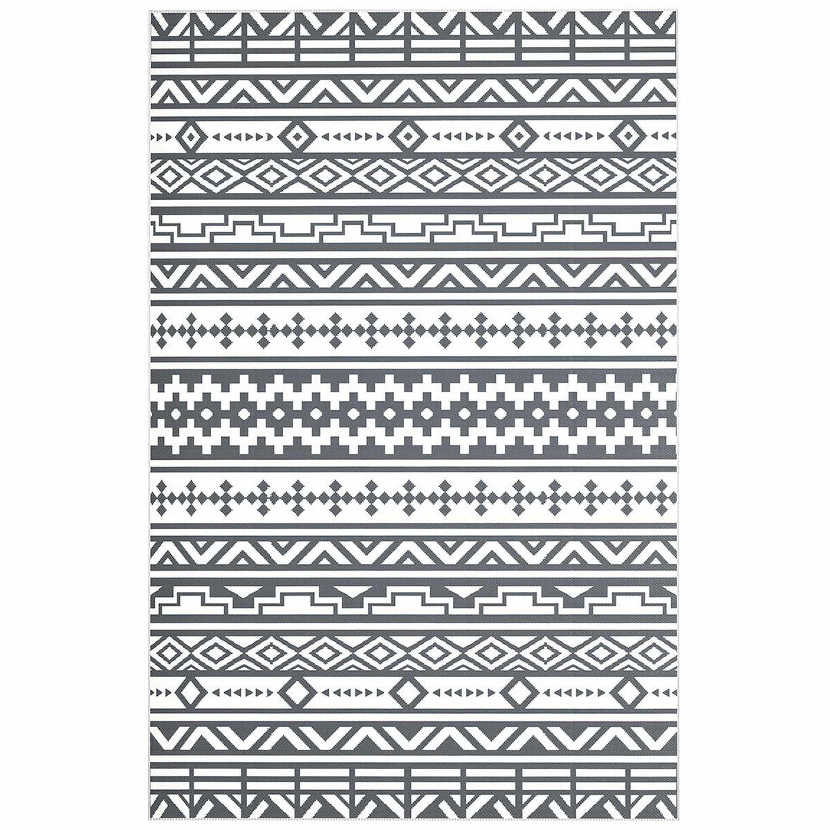 Outdoor Rug, Reversible Waterproof Polypropylene, 182x274 cm
