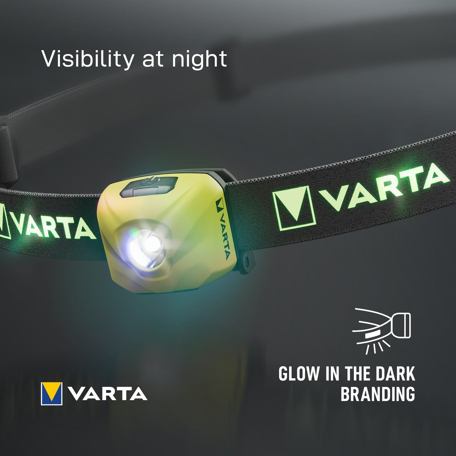 Outdoor Sports Ultralight H30R Headlamp 300 lm Yellow