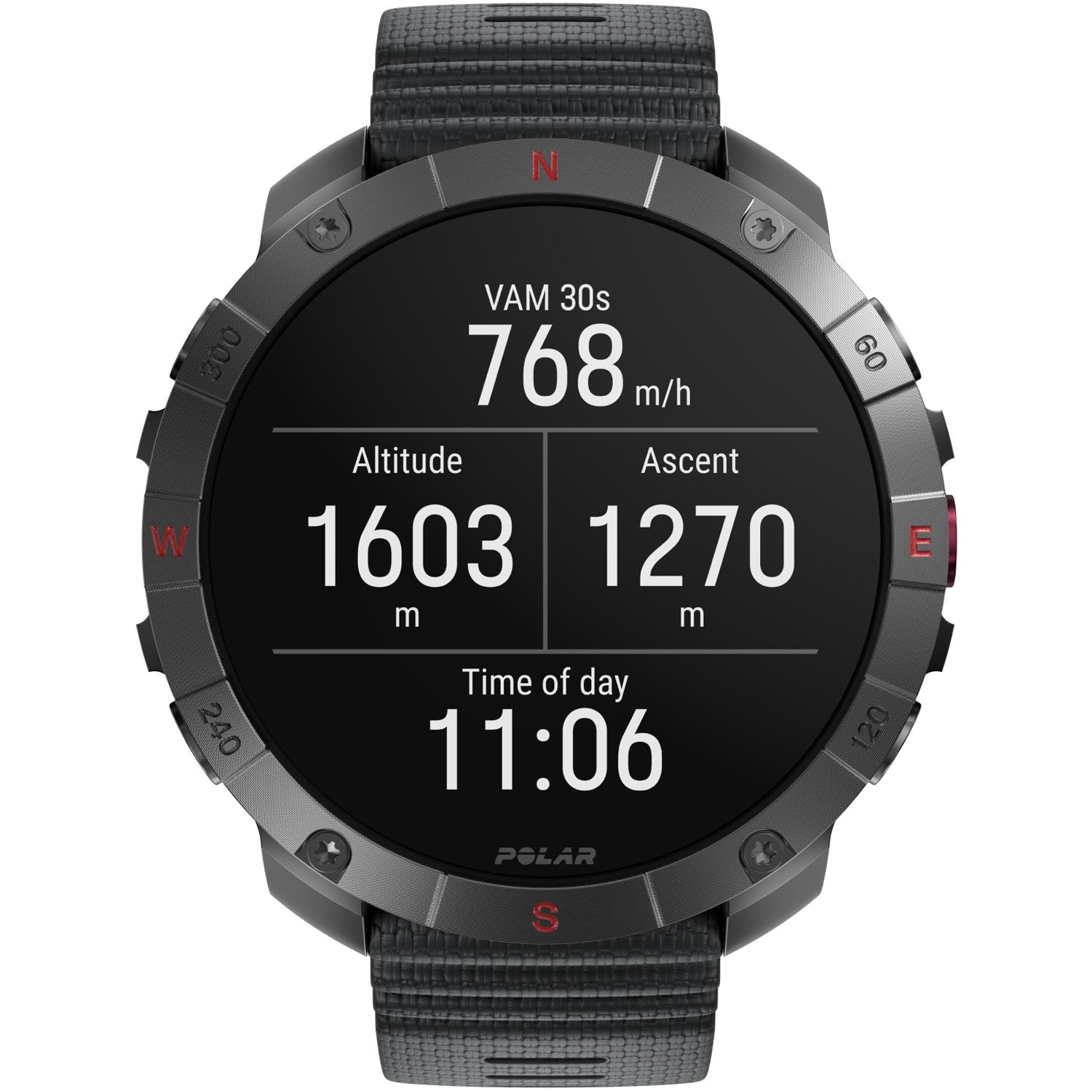 Outdoor Sports Watch, Titanium, AMOLED Sapphire Display