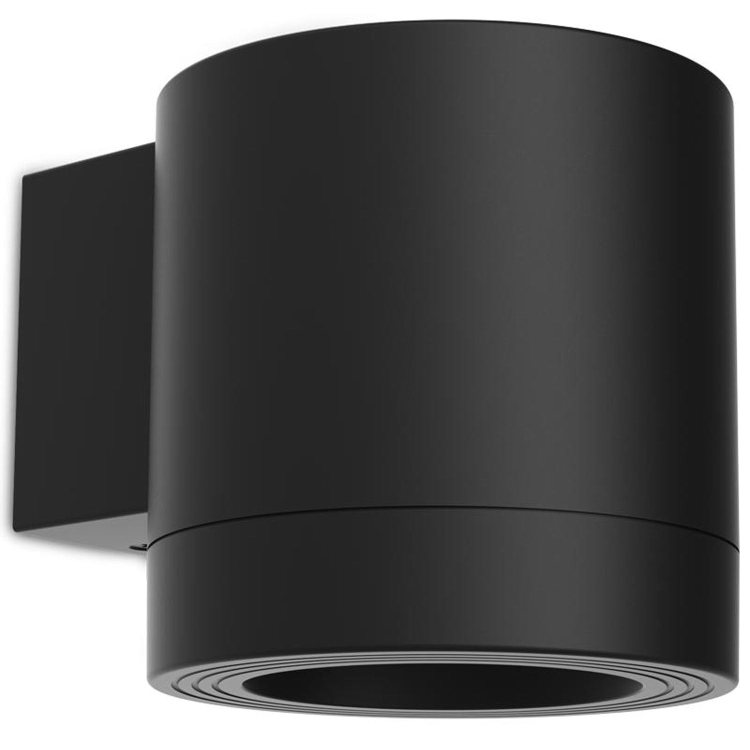 Outdoor Wall Light, Black, IP44, GU10 Socket