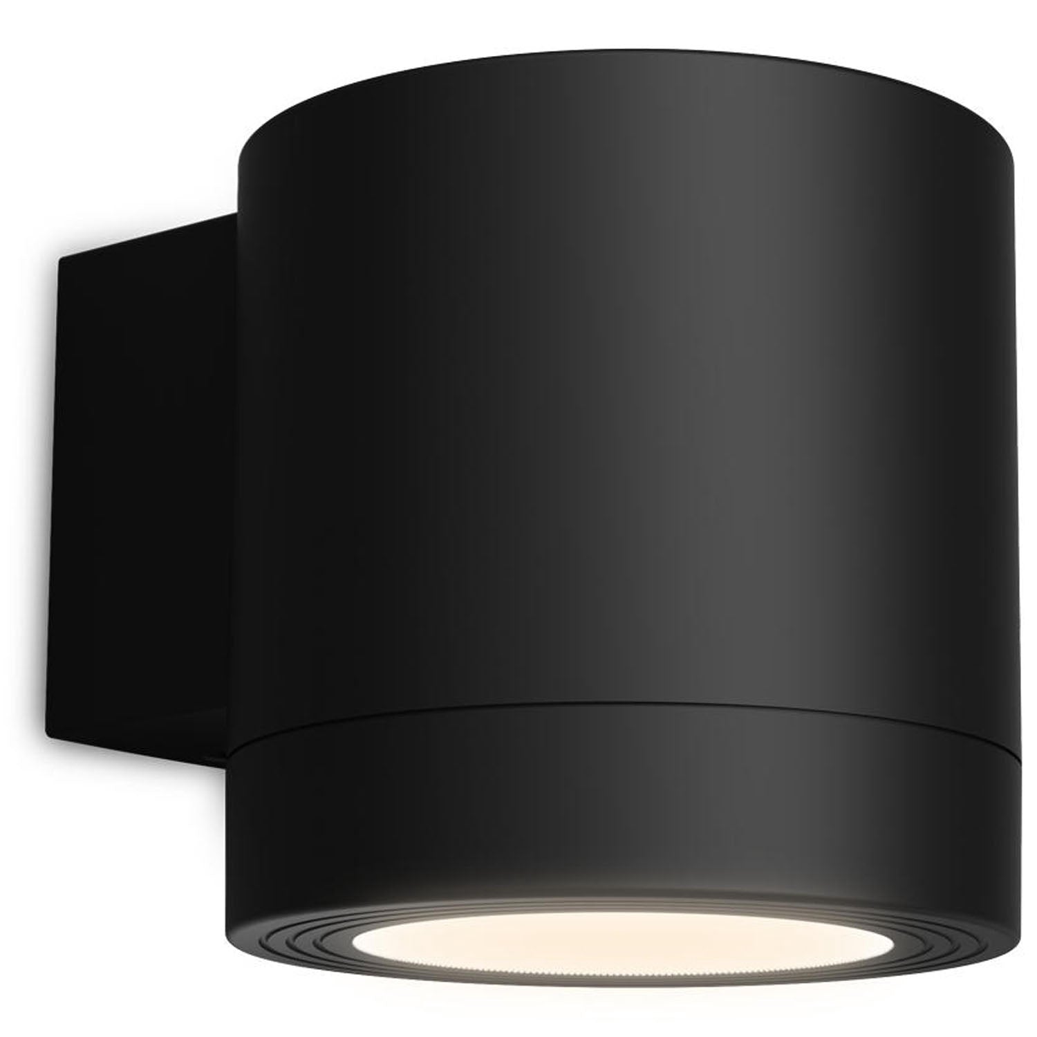Outdoor Wall Light, Black, IP44, GU10 Socket