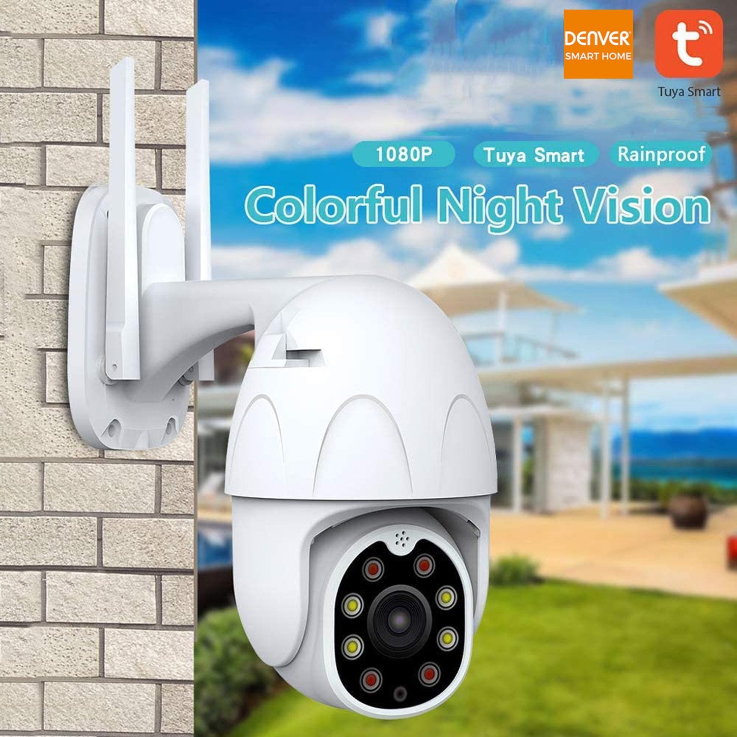 Outdoor Wi-Fi/IP camera 2mpixel TUYA comp.