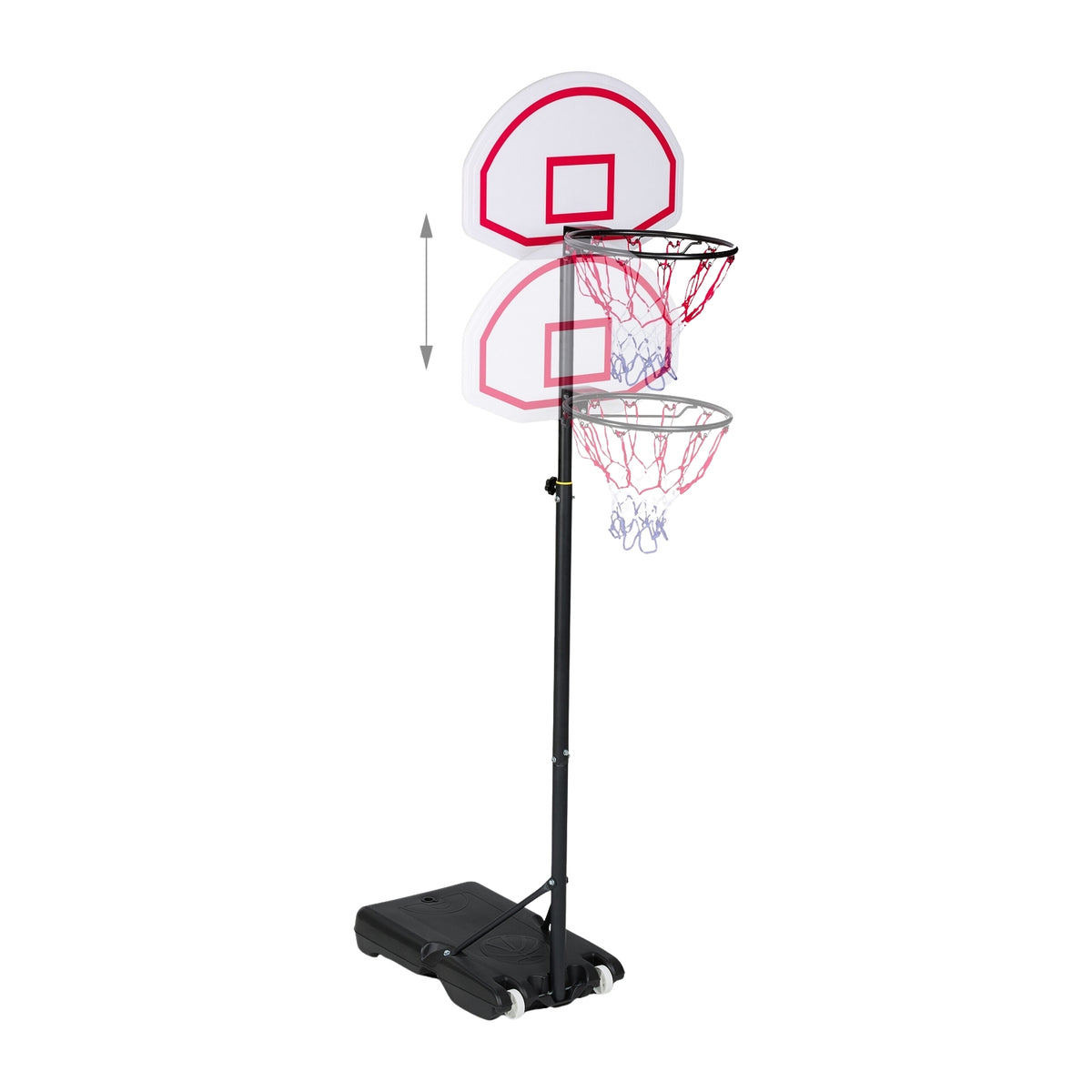 Outdoor basketball stand