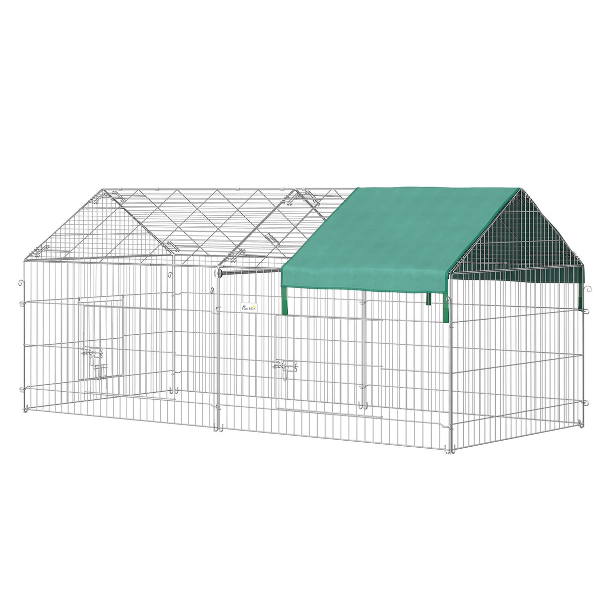 Outdoor enclosure, small animal enclosure, guinea pig enclosure, playpen with cover, outdoor enclosure, small animal enclosure for small animals, steel