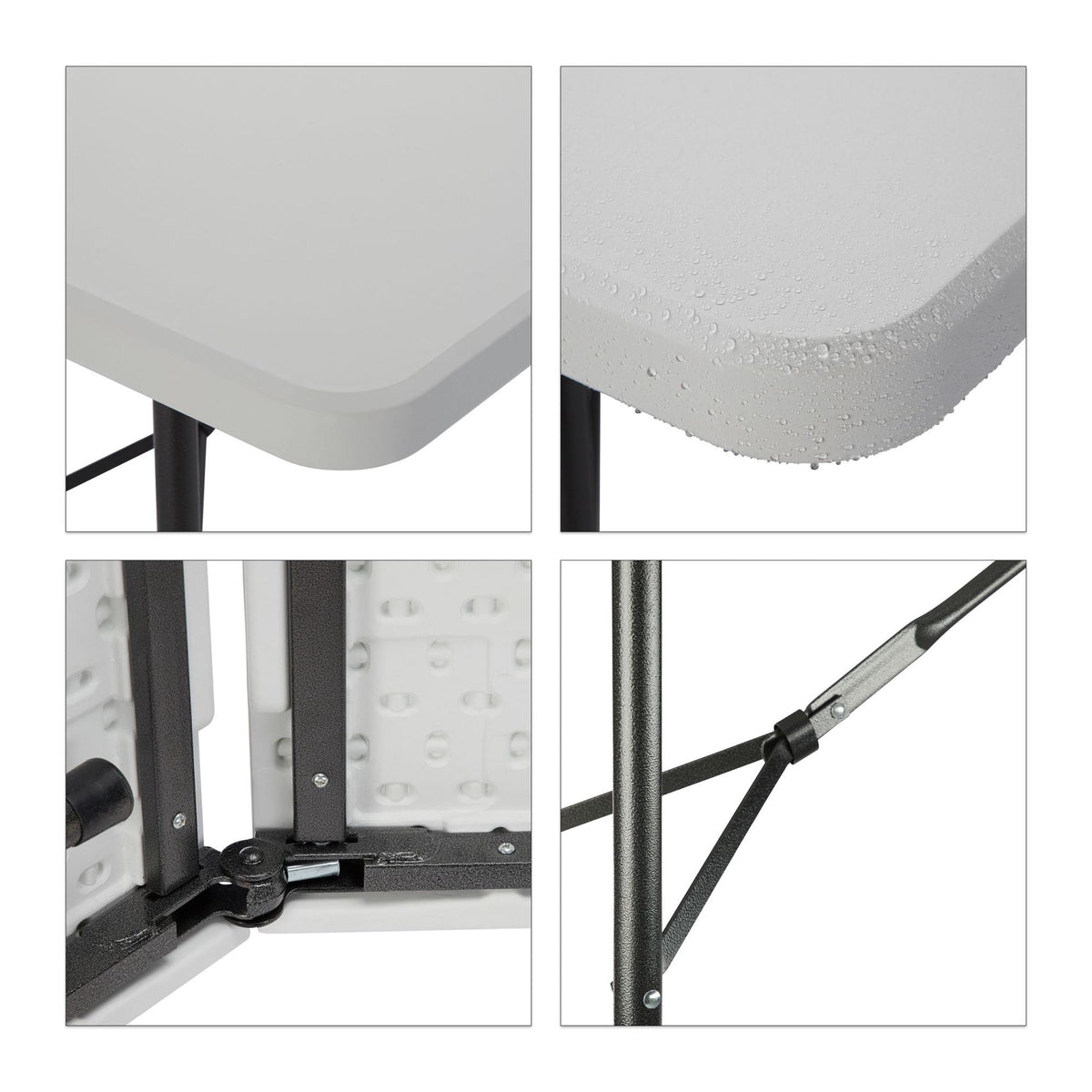 Outdoor furniture foldable white