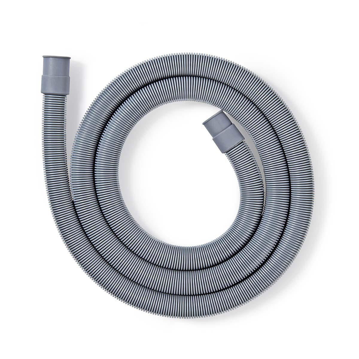 Outlet hose | 21mm | 19mm | 1.5 Bar | 90 °C | 2.50 m | Usage: Dish / Washing machine | Gray