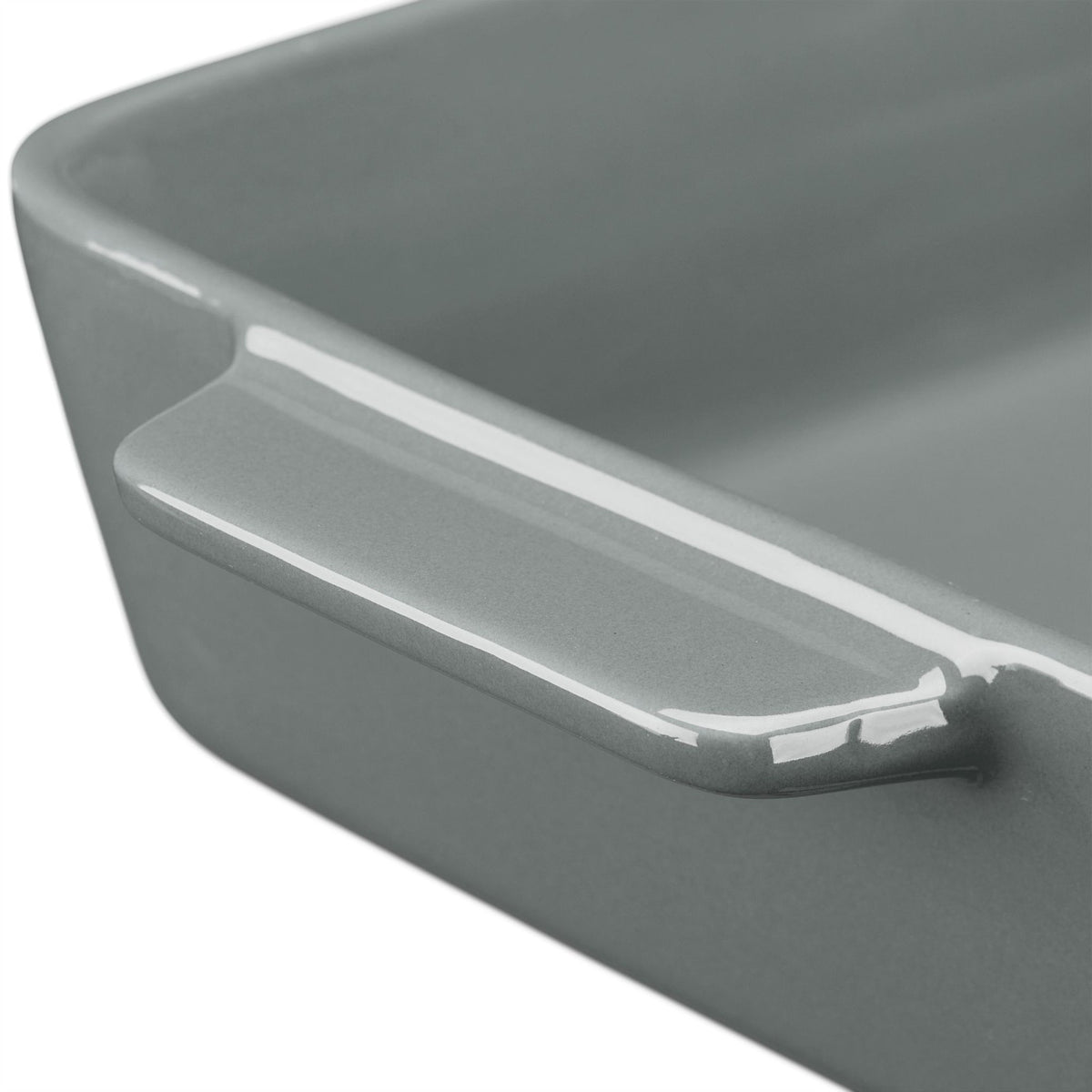 Oven form ceramic set of 3 gray