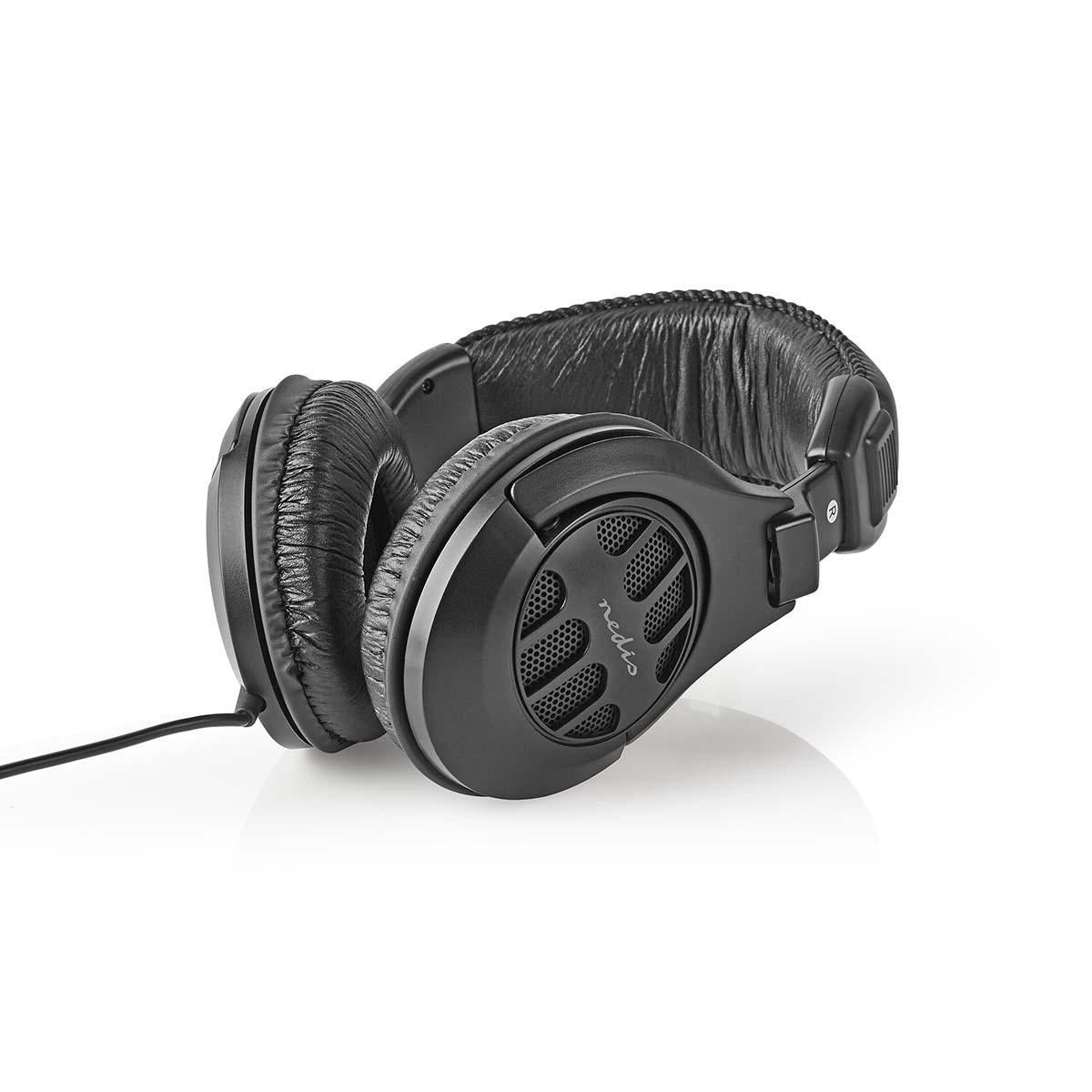 Over-Ear Wired Headphones | Cable length: 2.50 m | Volume Control | Black