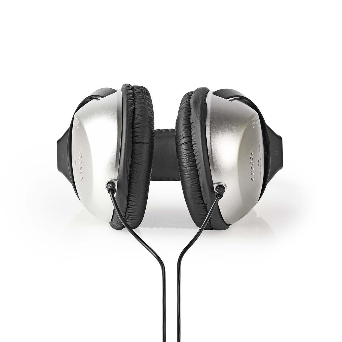 Over-Ear Wired Headphones | Cable length: 2.70 m | Volume Control | Silver / Black