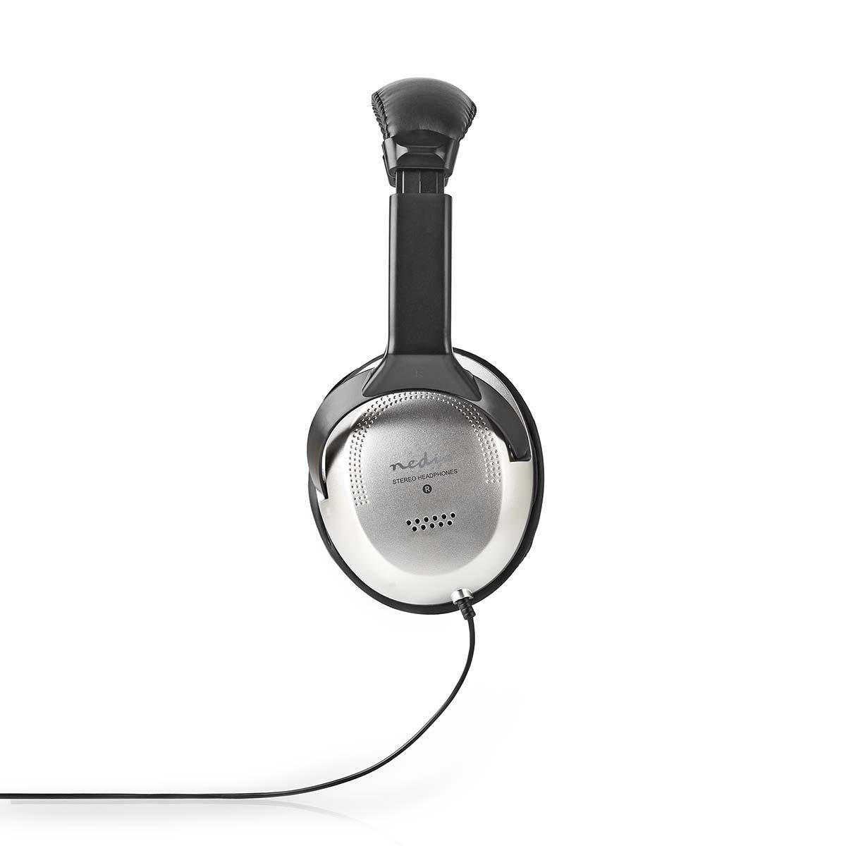 Over-Ear Wired Headphones | Cable length: 2.70 m | Volume Control | Silver / Black