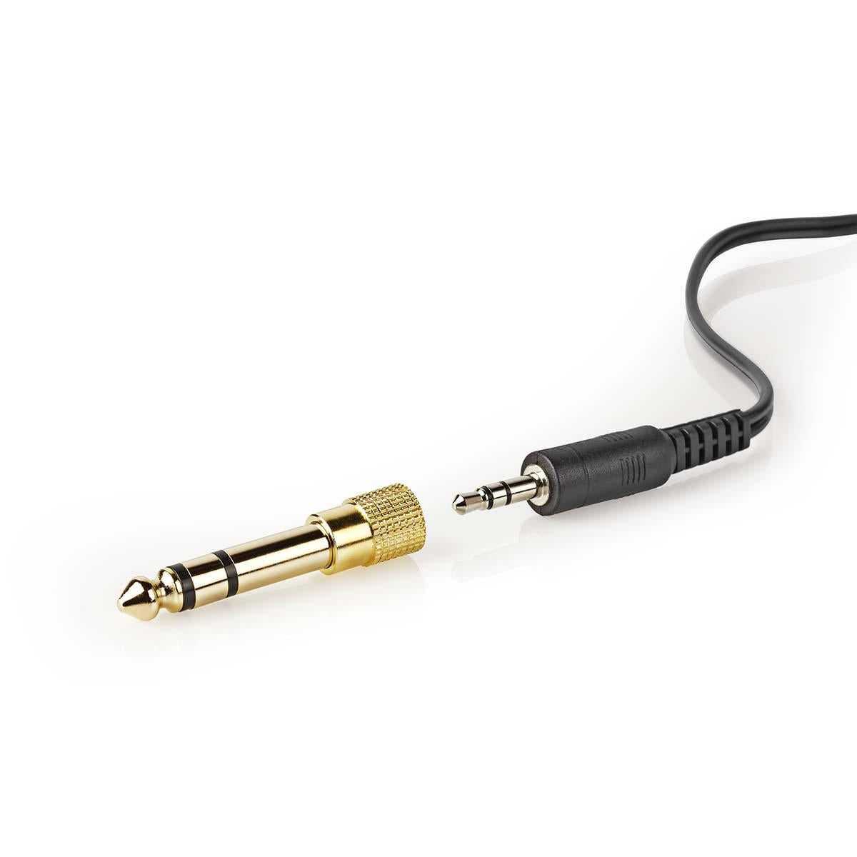 Over-Ear Wired Headphones | Cable length: 2.70 m | Volume Control | Silver / Black