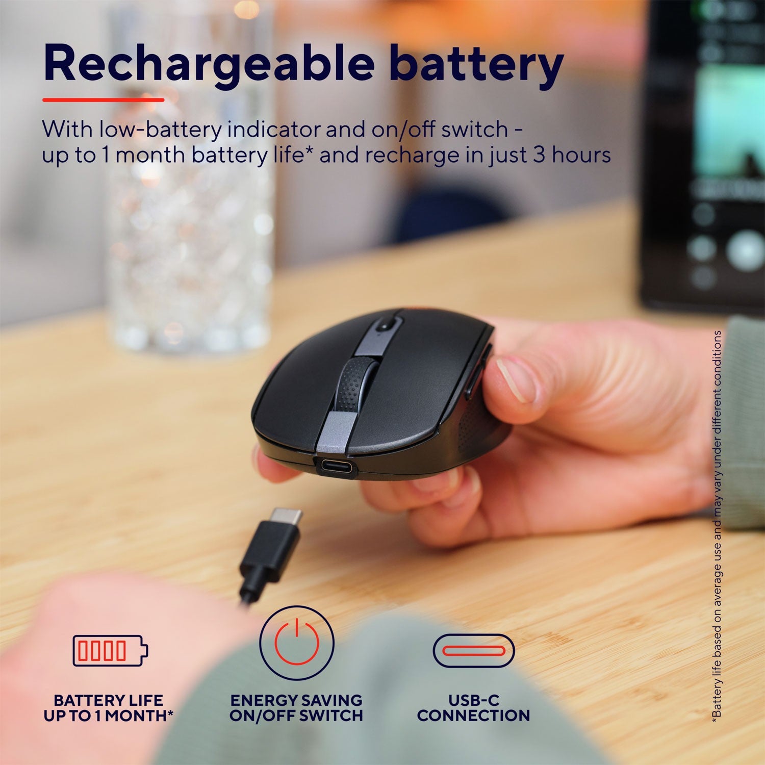 Ozaa Compact wireless mouse