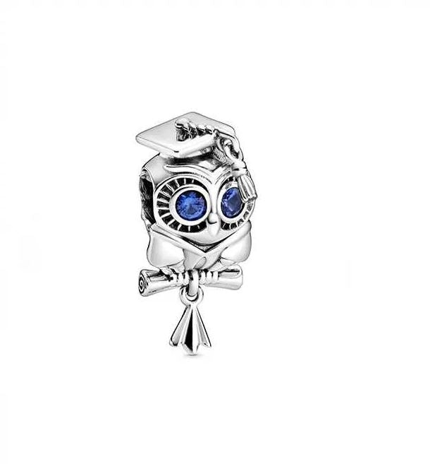 PANDORA JEWELRY Mod. WISE OWL GRADUATION