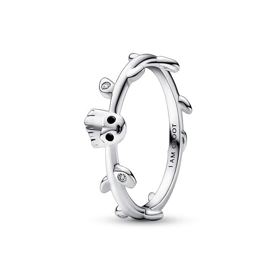 PANDORA JEWELS MARVEL COLLECTION Mod. GUARDIANS OF THE GALAXY GROOT LEAF - RING - Size 54